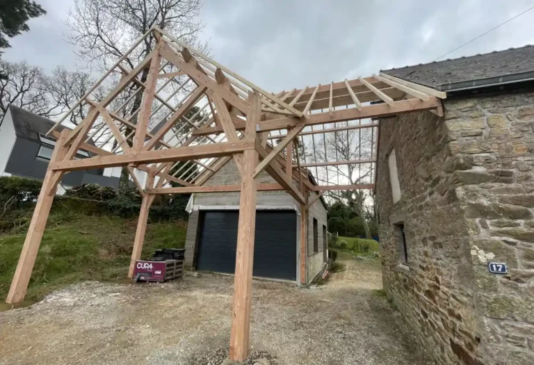 Antoine Bois Creation Maison Ossature Bois Morbihan Charpente 11